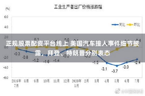 正规股票配资平台线上 美国汽车撞人事件细节披露，拜登、特朗普分别表态